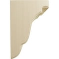 thumbnail image 3 of Ekena Millwork 5 1/4"W x 5"D x 7 1/2"H Bedford Bracket, Rubberwood (4-Pack), 3 of 4