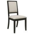 thumbnail image 4 of Louise 5-piece Rectangular Extension Leaf Dining Set Black, 4 of 11