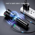 thumbnail image 4 of Linterna Esgofo Super Bright de 2000 lúmenes recargable USB, 4 of 9