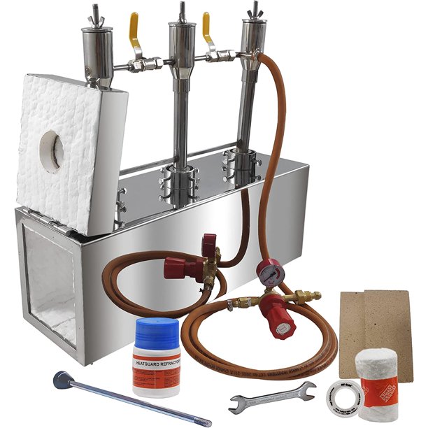 Simond Store Triple Burner Rectangle Shape with One Side Door Propane