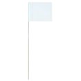 thumbnail image 1 of Jizhgrad Banderas De Marcado Blancas Para Césped, Paquete De 100 Banderas De Patio | Banderas Marcadoras De 4X5X16 Pulgadas Banderas De Césped Banderas De Encuestas De Cercas Invisibles Banderas De Pa, 1 of 1