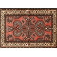 thumbnail image 1 of Ahgly Company Machine Washable Indoor Rectangle Traditional Saffron Red Area Rugs, 3' x 5', 1 of 7