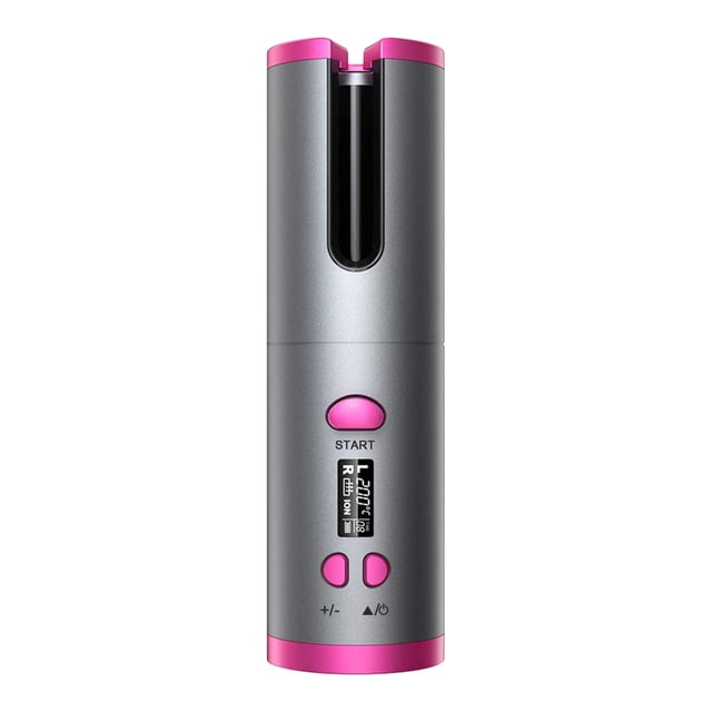 Yeacher USB Automatic Hair Curler Portable Wireless Rechargeable Auto Rotating Ceramic Curling Iron Fast Heating Hair Styling Tools