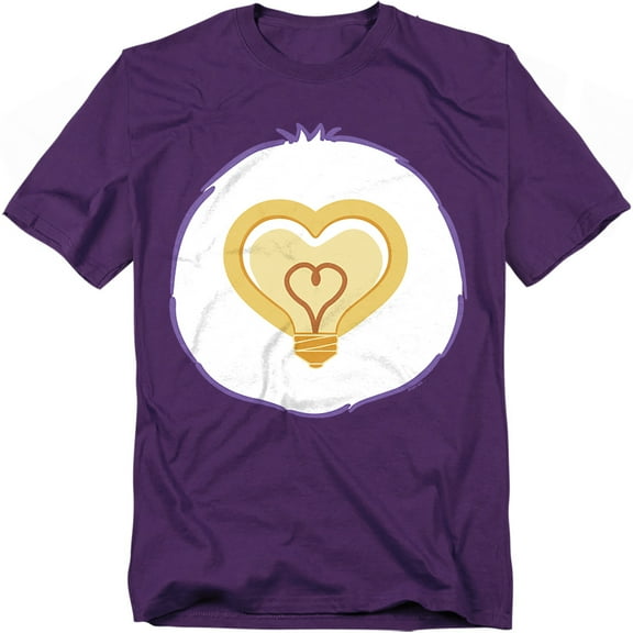Care Bears T-Shirt Cousins Bright Heart Racoon Belly Unisex Graphic Tee for Men & Women
