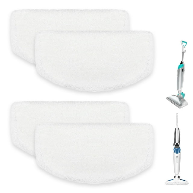 4 Pack Replacement Pads for Bissell Powerfresh Hard Floor Steam Cleaner