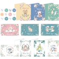thumbnail image 1 of 30Pack Animal Thank You Cards Kit with Envelopes and 30Pcs Adhesive Stickers Greeting Cards Cute Note Card in 10 Designs for Thanks Giving Party Kids Classroom Exchange, 1 of 7