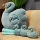 thumbnail image 1 of Dulce pato esponjoso de peluche de juguete, Animal lindo, muñecos de cisne de peluche populares, cojín para siesta con manta G, 1 of 2
