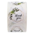 thumbnail image 2 of 500 pegatinas de agradecimiento de 1 pulgada, etiquetas adhesiva etiquetas de seldo estampadas con hojas para sobre s de regalo, Zulema Etiqueta de sobre de agradecimiento, 2 of 8