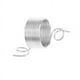 thumbnail image 2 of Carrete de dedal de acero inoxidable, 4 dedos guía de metal de 19 mm, 2 of 5