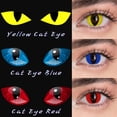 thumbnail image 3 of Bio-essence lentes de contacto para ojos de Halloween, lentes de ojo de gato, accesorios de Anime, lentes de ojo de serpiente, lentes de lagarto, 1 par, 3 of 4