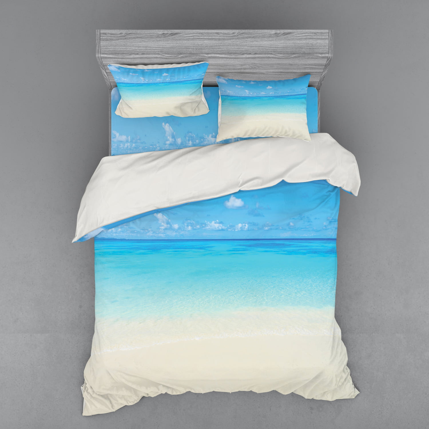Ocean Duvet Cover Set Paradise Coast, Beach Themed Duvet Covers