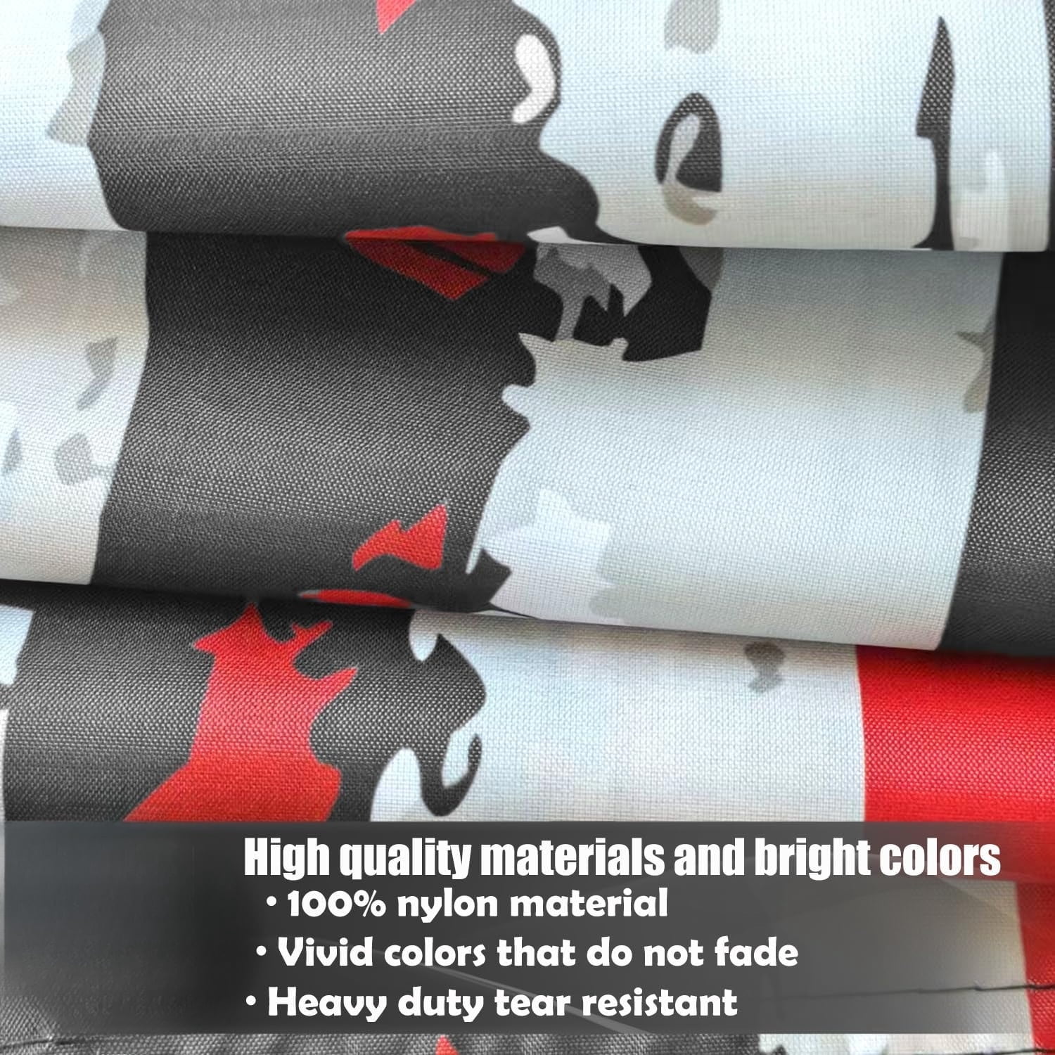 USA 250th Anniversary Commemorative Flag 2x3 ft | Exclusive Black-Red-White Colorway 200D Weather-Resistant Polyester Double-Sided Triple-Layer Construction Indoor/Outdoor Use 2026 Patriotic Decor