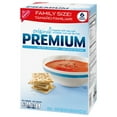 Premium Original Saltine Crackers, Family Size, 24 oz