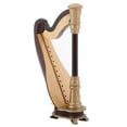 thumbnail image 1 of Modèle Musical, Harpe Miniature en Bois Réplique d'Instrument Modèle Harpe Miniature Conçu sur Mesure, 1 of 9