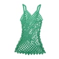 thumbnail image 4 of Vestido de tirantes de espagueti BLESIY con lentejuelas Verde, 4 of 8