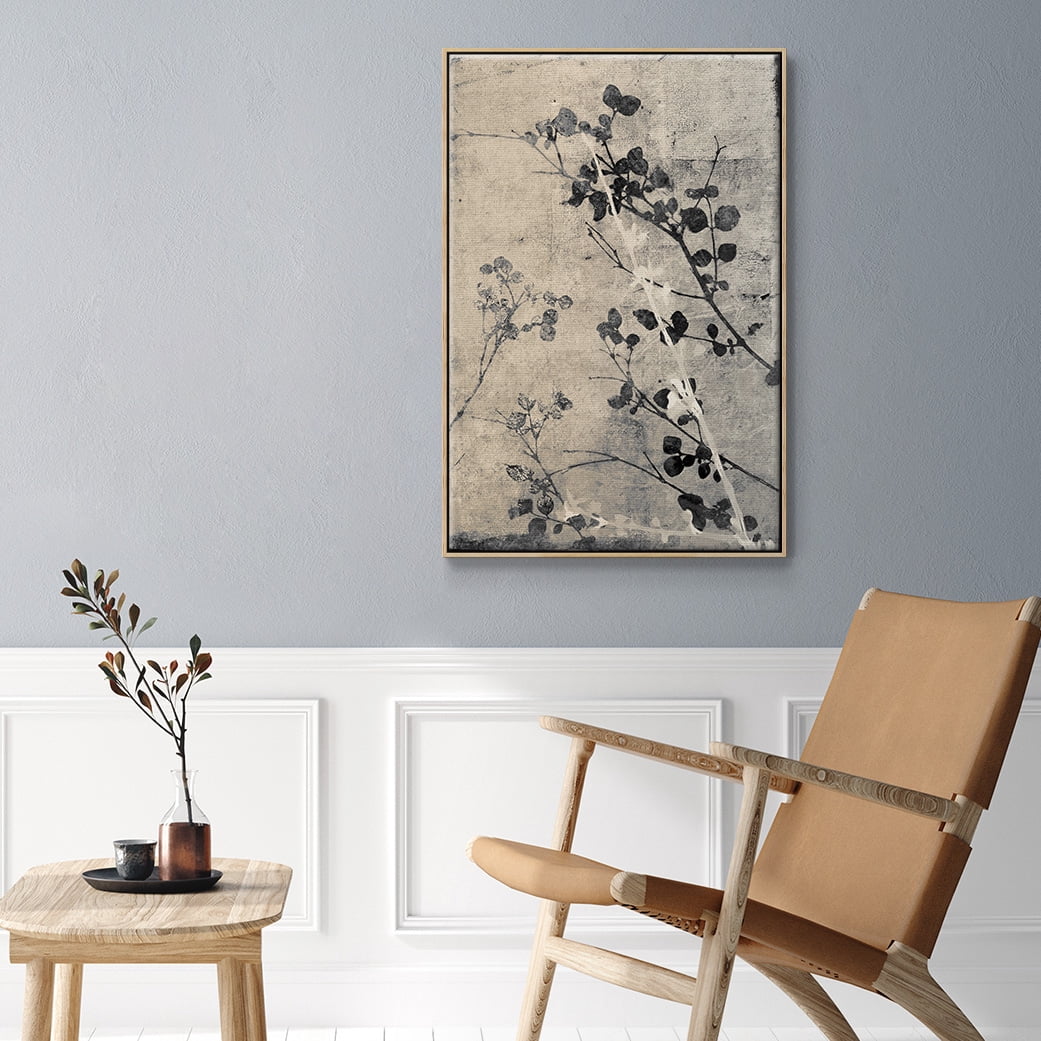 Boundless V Framed Premium Gallery Wrapped Canvas - Ready to Hang - 27 x 41 - Natural Wood Floating Frame