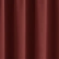 thumbnail image 3 of Mainstays Room Darkening Grommet Curtain Panel Pair, Set of 2, Brick, 30"W x 84"L, 3 of 6