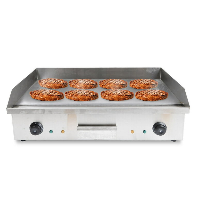 29Commercial Electric Countertop Griddle Flat Top Grill Hot Plate Non