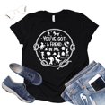 thumbnail image 3 of You've Got A Friend in Me T-Shirt for Women Men Unisex Funny Letter Print Shirt Cute Graphic Short Sleeve Tees Tops (Black-3X Large), 3 of 7