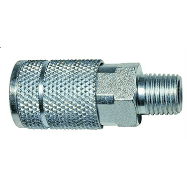 Amflo 1/4 " Coupler 1/4" Male Threads Automotive T Style- Pack of 10