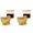 Gold-2pc#005, variant on Toilet-Shaped Ramen Bowl Set with Detachable Drink Reservoir & Straw – Novelty Ceramic Noodle Bowl for Students, Office Workers, and Party Hosts – Fun 2-in-1 Eating & Sipping Design