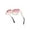 Pink, variant on FEISEDY Women Oversized Square Sunglasses Pearl Design Ladies 2021 New Luxury Fashion Big Shades B2747
