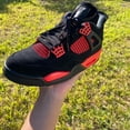 thumbnail image 1 of Jordan DM Offres $360 Prix original - Jordan 4 Red Thunder Taille 8, 1 of 5