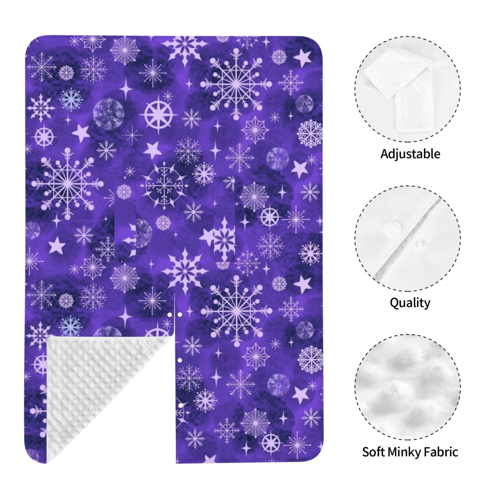 Car Seat Cover Baby - New Year Snowflakes Breathable Infant Car Seat Cover for Baby Carseat, Lightweight Comfort Baby Essentials Must Haves Newborn Stuff for Girl Boy