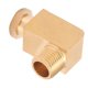 thumbnail image 5 of Codo De Ajuste De Tubería, Conector De Latón Con Fuerte Resistencia A La Presión, Resistencia A La Temperatura, Nylon, Cobre, Tubos De Aluminio, 5 of 7