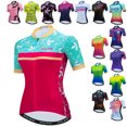 thumbnail image 2 of Camiseta de ciclismo Weimostar para mujer, camiseta de verano para bicicleta de montaña, ropa transpirable para bicicleta, ropa de ciclismo para equipos profesionales, 2 of 5