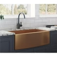 thumbnail image 1 of Ruvati USA RVH9880CP 36 Po. Bol Simple en Acier Inoxydable Style Ferme à devant Tablier pour Évier de Cuisine - Ton Cuivre Bronze Mat, 1 of 4
