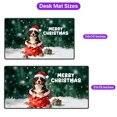 thumbnail image 5 of Santa Surprise Gift Bernese Mountain Dog Merry Cheerful Christmas Desk Mat Full Keyboard Mouse Pad Berner Lover Gifts Large Mousepad - 12021, 5 of 5