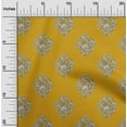 thumbnail image 2 of oneOone Cotton Poplin Yellow Fabric Block Craft Projects Decor Fabric Printed By The Yard 42 Inch Wide, 2 of 6