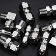 thumbnail image 4 of 304 stainless steel ferrule compressor right angle joint air compression joint, 4 of 9