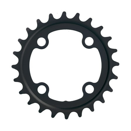 FSA Steel MTB Chainring (2x11, 64x24T, Black, 4h)