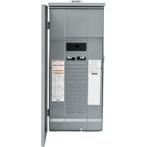 Square D by Schneider Electric HOM3060M200PRB Homeline 200 Amp 30-Space 60-Circuit Outdoor Main Breaker Load Center Plug-on Neutral Ready,