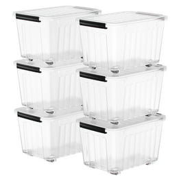 Rubbermaid clever latch hinged storage box sale