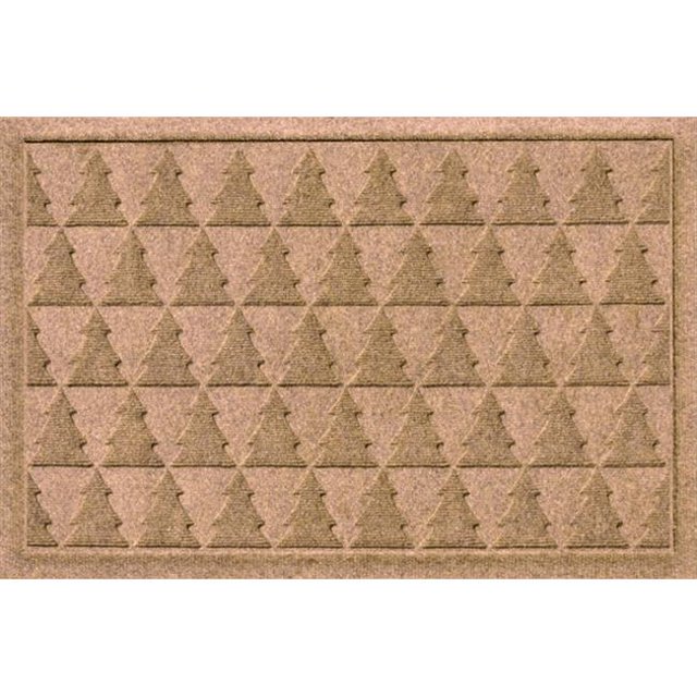 867511827 Natte de Pin de Protection d'Eau en Brun Moyen - 18 Po x 27 Po.