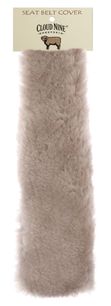 Cloud Nine Sheepskin Seatbelt Cover Cream