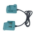 thumbnail image 1 of Lithium Battery Adapter, Belt Clip 18V Battery Extension Cable Tool Convenient ABS Easy To Connect  for Power Tool, 1 of 7
