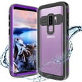 thumbnail image 1 of Galaxy S9 Waterproof Case(Not Fit S9 Plus), Shockproof Built-in Screen Protector Case Full-Body Rugged Resistant Protective Hard Cover For Samsung Galaxy S9,Purple, 1 of 5