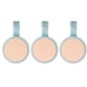 thumbnail image 1 of Kearding Paquete de 3 perchas giratorias de 360 ​​grados, redondas, autoadhesivas, para inodoro, cocina, pared, resistente, gancho para Almacenamiento y organización del hogar Rosa claro, 1 of 6