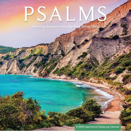 2023 -12 Month Calendar- Psalms 12x12 Hanging Wall Calendar by DaySpring