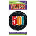 thumbnail image 2 of 18" Foil 50th Birthday Cheer Balloon, 2 of 2