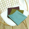 thumbnail image 2 of Olive Tree Pure Silk Scarf | Sage Green, Olive Green, Olive Purple | Small Head Scarf Or Large Square Shawl | Solid Colour Collection, 2 of 5