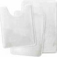 thumbnail image 4 of 3-Piece Non-Slip Bathroom Rug Set – Ultra-Absorbent Coral Fleece Mats for Toilet, Vanity & Wet Floors, Machine-Washable Anti-Skid Bath Mats&nbsp;, 4 of 9