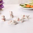 thumbnail image 6 of Toyvian Ceramic Cat Chopstick Rest Holder Japanese Style for Holding Chopsticks 6Pcs, 6 of 8