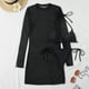 thumbnail image 3 of Traje de baño Traje de baño de 3 piezas para mujer Trajes de baño sexy de corte alto con cubierta de malla (Negro M) Ygjytge Negro T M para Mujer, 3 of 6