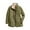 1030Army Green, variant on Women'S Solid Color Stand-Up Collar Pleated Cotton Long Sleeve Button-Up Jacket Winter Coats For Women Womens Puffer Jacket Winter Clothing For Women