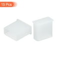 thumbnail image 3 of 15pcs Laptop USB Port Plugs Covers Caps Plastic Anti Dust Protector for USB Male End, Clear, 3 of 4